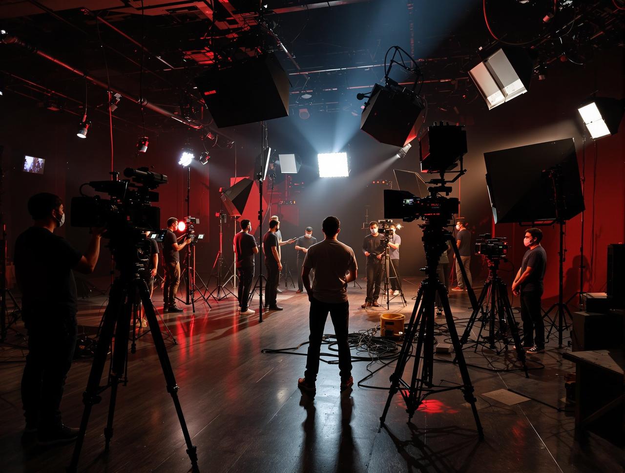 花都视频制作现场